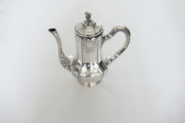 Orfevrerie Gallia (Christofle) - Verzilverd Louis XV Thee & Koffieservies - Frankrijk, c. 1925
