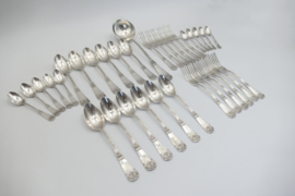 Verzilverde Bestekset in Empire stijl - Armand Frenais - Frankrijk - c. 1900