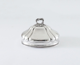 A large antique Silvered Cloche - 19th century