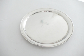 Round silver plated Serving Tray - Bohrmann, Frankfurt - 1908