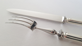 Christofle - A silver plated set of carving cutlery - Spatours collection