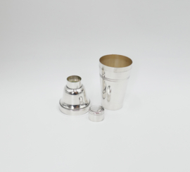 Silver Plated Art Deco Cocktail Shaker - France, 1920-1940