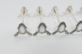 A set of 6 Directoire Knife Rests - Bruno Wiskemann, Belgium c. 1930