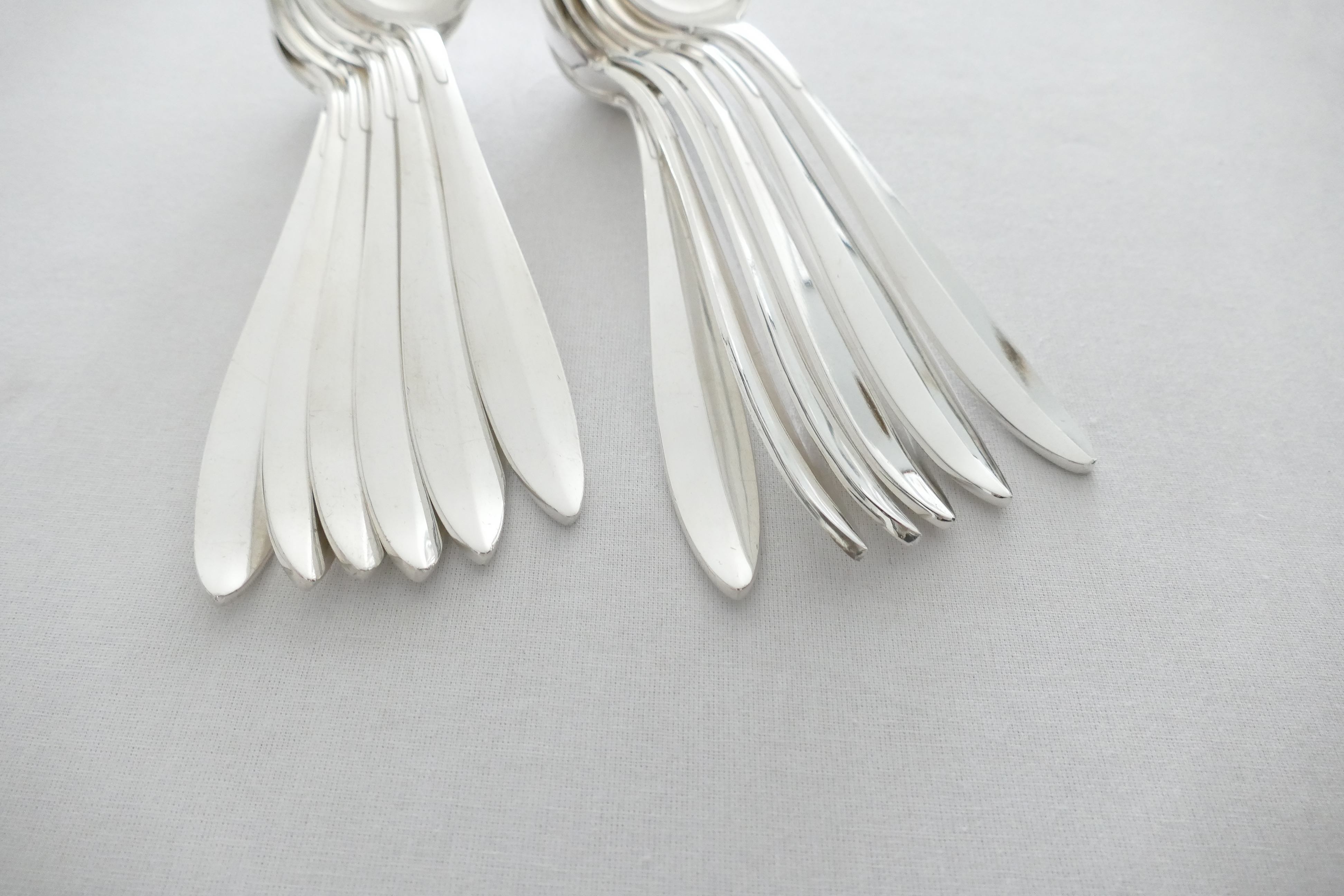Christofle - Antique Silver Plated Dinner Cutlery Set - 24-piece/12-piece -  France, late 19th century