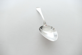 Silver Serving Spoon - Round Filet - .835 silver - J.M. van Kempen, Voorschoten - 1914