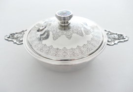 Christofle - coll. Gallia - Silver Plated Legumiere (Serving dish) - Late Renaissance/Baroque