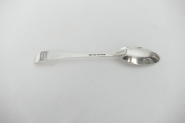 Silver Dinner Spoon - Huibert Alkers - Amsterdam, 1799