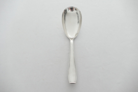 Christofle - Silver Plated Rice Server - Atlas collection - design Luc Lanel - France, 1930's