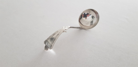 Antique silver cream spoon - .835 silver - A. Pelt, Schoonhoven - the Netherlands, 1920