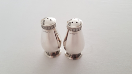 Christofle - A set of silverplated Salt & Pepper shakers - Malmaison