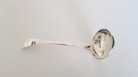 Antique Christofle Soup Ladle - Baguette pattern (Fidelio) - France, 1862-1935