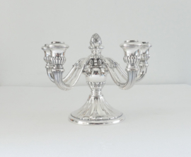 A Silver 5-Light Candelabra - Jacob Grimminger, Schwäbisch Gmünd - c. 1910