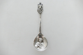 Dutch silver memorial spoon - .835 silver - G. la Court & D. Offenberg - Netherlands, Haarlem 1946 - 1949