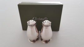 Christofle - A set of silverplated Salt & Pepper shakers - Malmaison