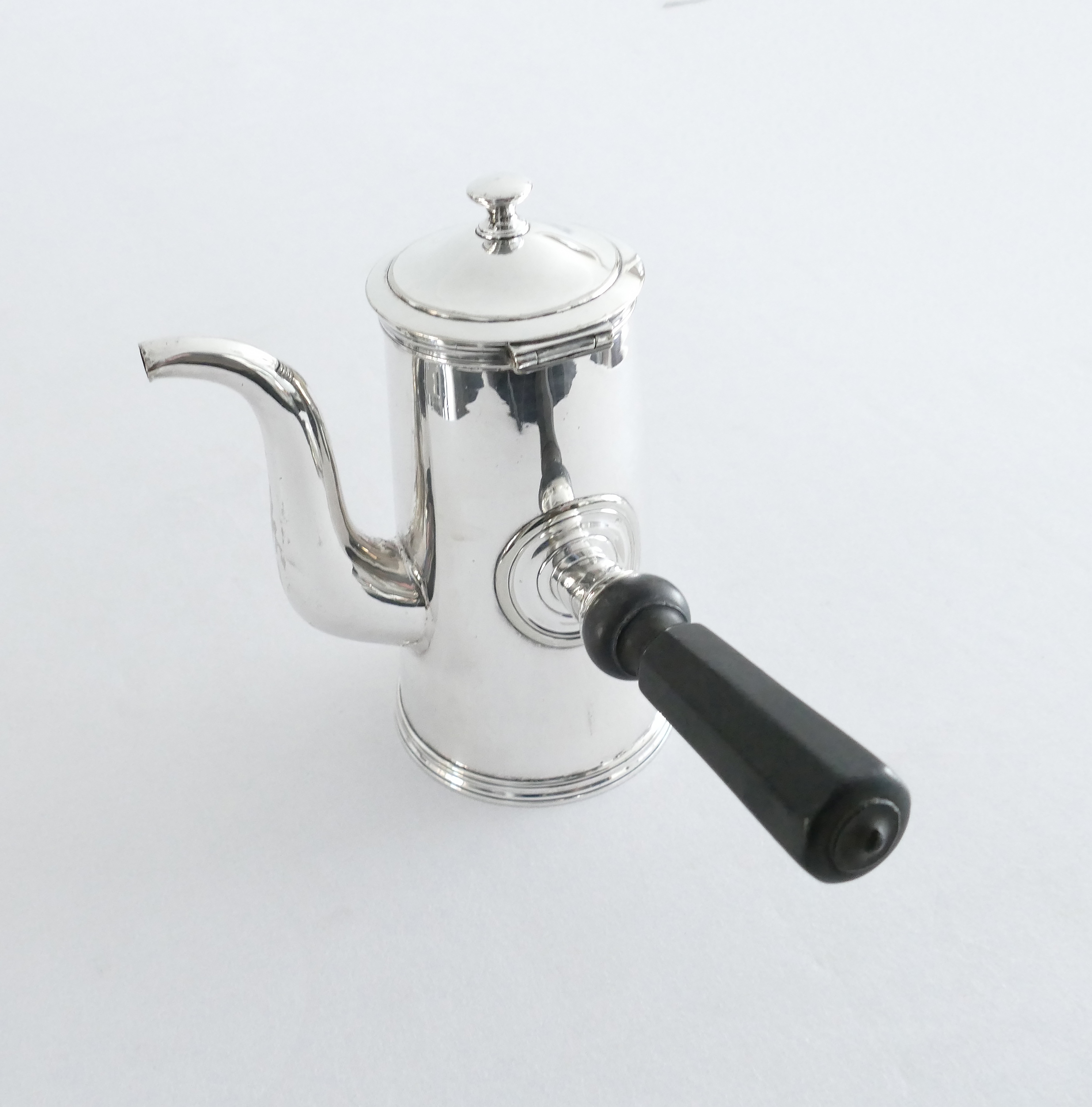 Large Silver Plated Chocolatière - Paris, c. 1850