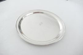 Round silver plated Serving Tray - Bohrmann, Frankfurt - 1908