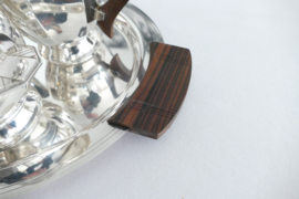 Silver Plated Art Deco Coffee- and Tea set - France - 1920-1940