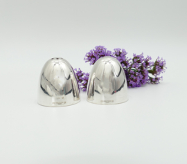 Christofle Salt & Pepper Shakers - Bullet Design - France, 1960-1983