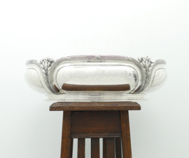 Verzilverde Art Nouveau Jardiniere - Orfevrerie Gallia - 1919-1925