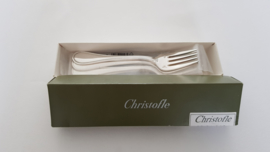 Christofle - A set of 5 silver plated Salad forks - Albi