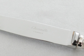 Christofle - Silver plated Dessert knife - Spatours - New