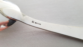 Christofle - Antique silver-plated cutlery set - Baguette pattern (Fidelio) - 25-piece/6 pax - France, period 1877-1899
