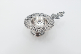 Silver Plated Dutch Tea Strainer - H.Hooikaas - 1960s