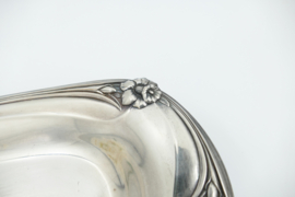 Silver Plated Serving Dish - Rogers Bros 1847 - "Daffodil" - United States, c. 1950