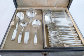 Gero, Georg Nilsson - Silver Plated Cutlery Canteen- 72-piece/6-pax. - the Netherlands, 1950-1965