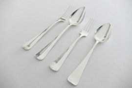Gero, Gerritsen Zeist - Silver Plated Cutlery set - 40-piece/9-pax. - Haags Lofje - the Netherlands, 1917-1941