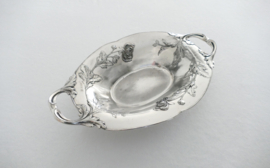 Art Nouveau handled dish - Orfevrerie Gallia - France, c. 1905