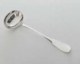 Antique Christofle Sauce Spoon - Unis collection (Cluny) - France, 1860-1914