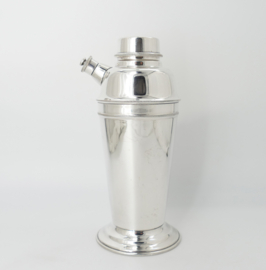 Verzilverde Cocktailshaker met schroefdop - Viners of Sheffield