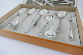 Silver Plated Cutlery Canteen - Pearl - 45-piece/6-pax. - Keltum, v. Kempen & Begeer