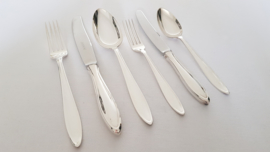 Gero, Georg Nilsson - Silver plated Cutlery set - 38-piece/6-pax. - Perfection - the Netherlands, 1952-1964