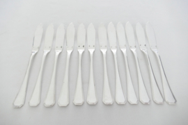 Christofle - America - Set of 12 Silver Plated Fish Knives