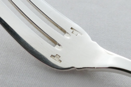 Christofle - Cluny - Silver Plated Serving Fork