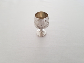 Russian Silver miniature cup - .875 silver - Ivan Sergeyevich Lebedkin - Tsarist Russia, 1898-1908