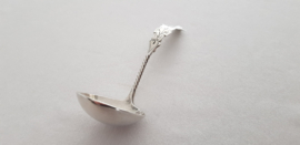 Antique silver cream spoon - .835 silver - Frank Pluut, Schoonhoven - the Netherlands, 1906