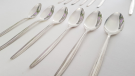 Gero, Zeist - Silver plated Cutlery Set - Perle Royale collection - 40-piece/6-pax. - the Netherlands, 1967-1985