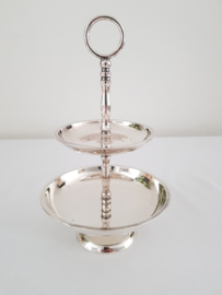 Silver Plated Etagère