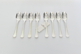 Christofle - America - Set of 8 silver plated Dinner spoons