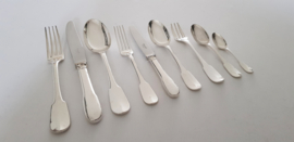 Christofle - Silver plated Cutlery set - Cluny collection - 56-piece/6-pax. - France, 2nd half of the 20th century