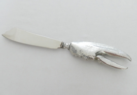 Silver Plated Fish Server - Crab claw handle