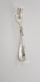 Christofle - Fidelio - 3 silver plated dessert forks in model - in original packaging / mint condition