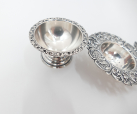 Silver Plated Dutch Tea Strainer - H.Hooikaas - 1960s
