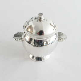 Silver Plated Art Deco Coffee- and Tea set - France - 1920-1940