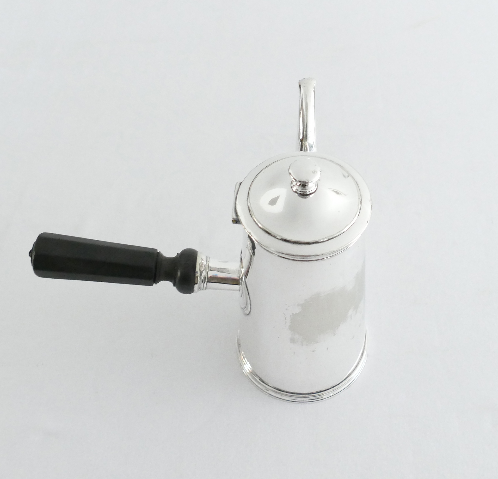 Large Silver Plated Chocolatière - Paris, c. 1850
