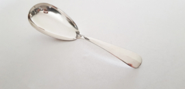 Antique Christofle Vegetable Spoon - Baguette (Fidelio) pattern - France, 1860-1914