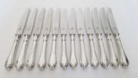 Wilkens Martin - Silver Plated cutlery in Baroque/Louis XIV-style - 127-piece/12-pax. - series "Dresdner Barock" - Germany, c. 1950's